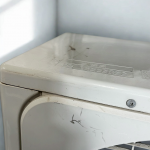 室外機汚れ部分